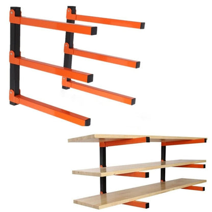 The Master Tool™ Wall Mounted Steel Storage Rack - The Master Tool