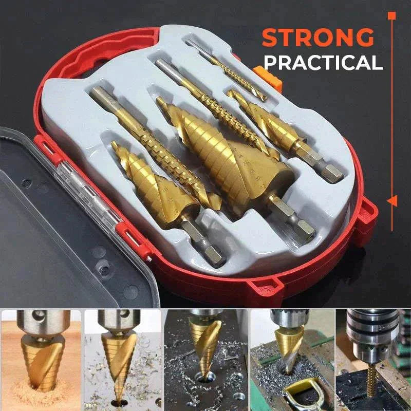 Titanium Plating Drill Bit Set 