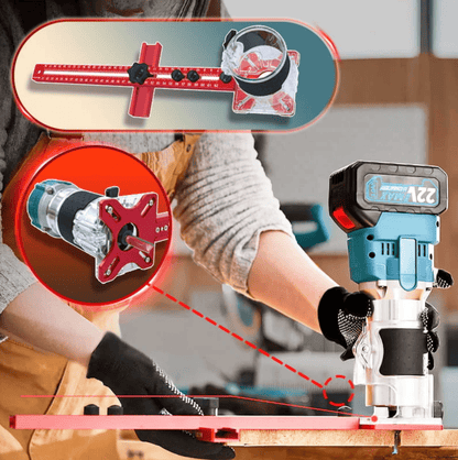 4 in 1 Router Milling Groove Bracket - The Master Tool