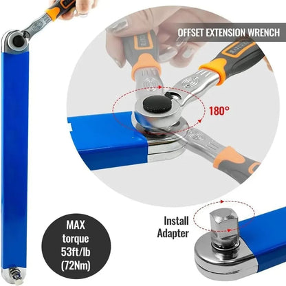 Offset Extension Wrench - The Master Tool