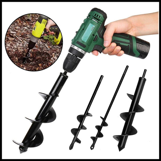 Plant Auger for Drill - Effortless Gardening Tool