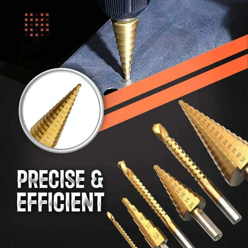 Titanium Plating Drill Bit Set 