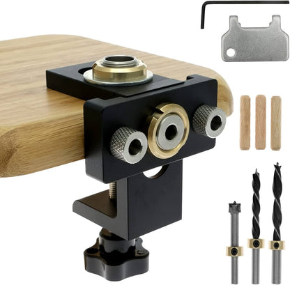 3 in 1 Adjustable doweling jig - The Master Tool