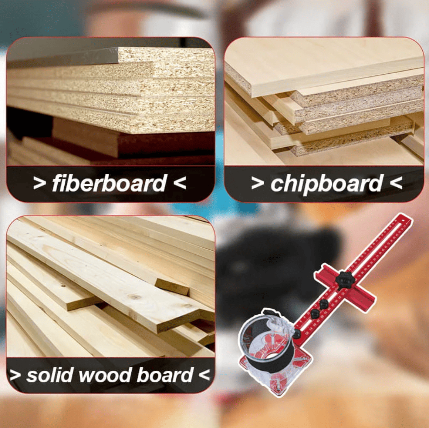 4 in 1 Router Milling Groove Bracket - The Master Tool