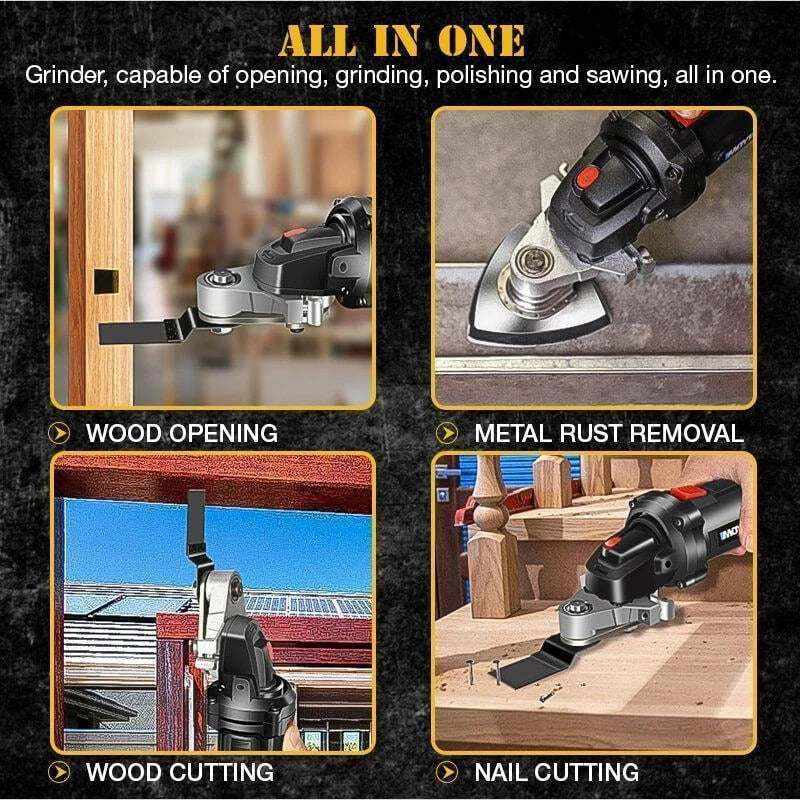 Universal Angle Grinder Head