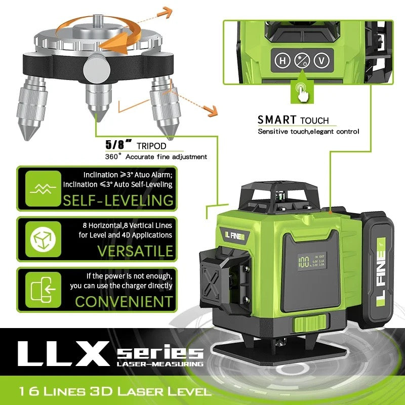 360°Self-leveling Laser Levels