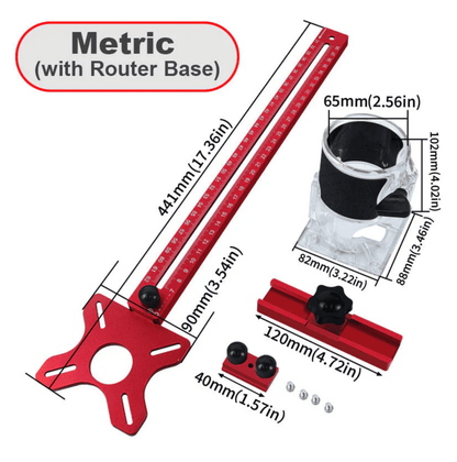 4 in 1 Router Milling Groove Bracket - The Master Tool