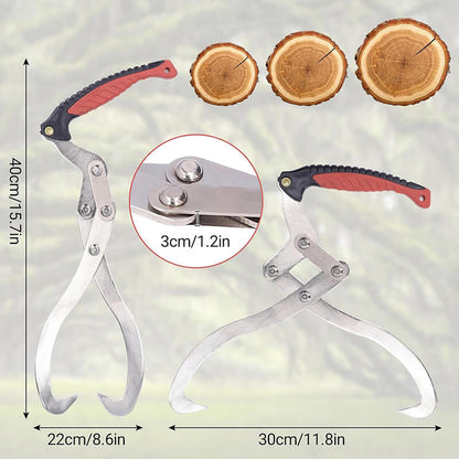 12 inches Log Tongs - The Master Tool