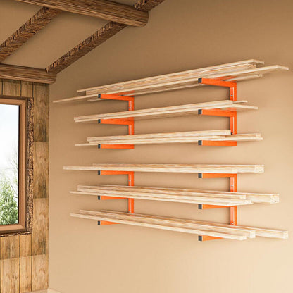 The Master Tool™ Wall Mounted Steel Storage Rack - The Master Tool