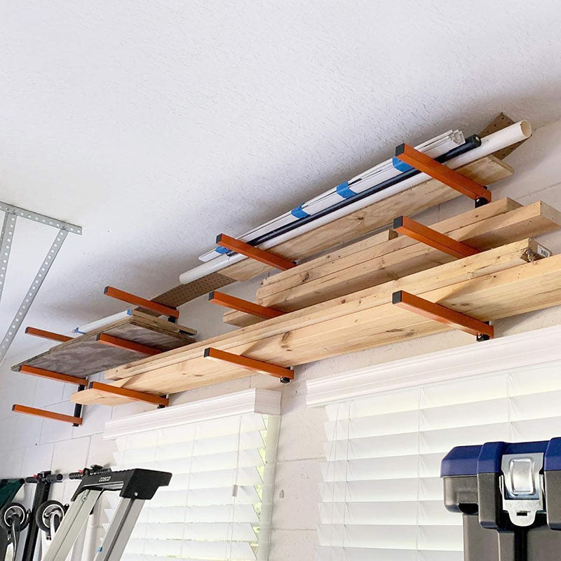 The Master Tool™ Wall Mounted Steel Storage Rack - The Master Tool