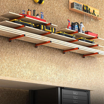 The Master Tool™ Wall Mounted Steel Storage Rack - The Master Tool