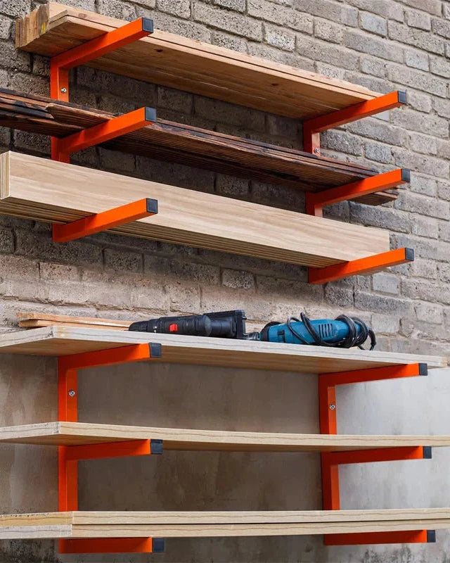 The Master Tool™ Wall Mounted Steel Storage Rack - The Master Tool