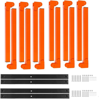 The Master Tool™ Wall Mounted Steel Storage Rack - The Master Tool