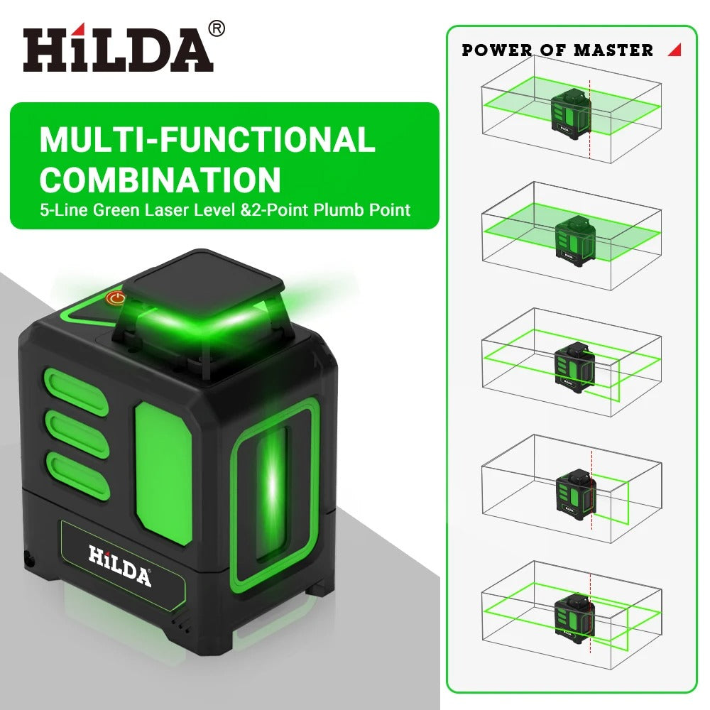 5 Lines Laser Level