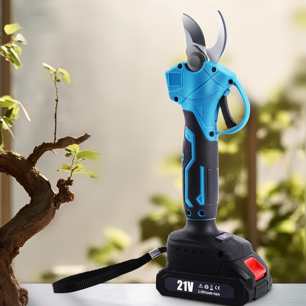 Cordless Electric Pruning Shears - The Master Tool